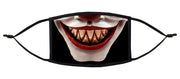 Creepy Clown Adjustable Face Mask