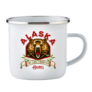 Alaskan Bear Enamel Cup