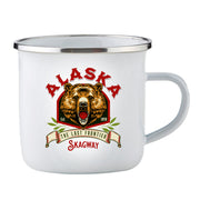 Alaskan Bear Enamel Cup