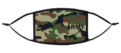 U.S. Army Adjustable Face Mask (Camo)