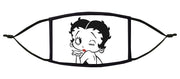 Betty Boop Kiss Adjustable Face Mask