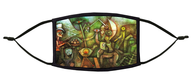 Carnival in the Mountains Adjustable Face Mask (Klee)