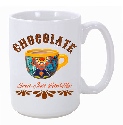 "Chocolate" 15 oz. Ceramic Mug