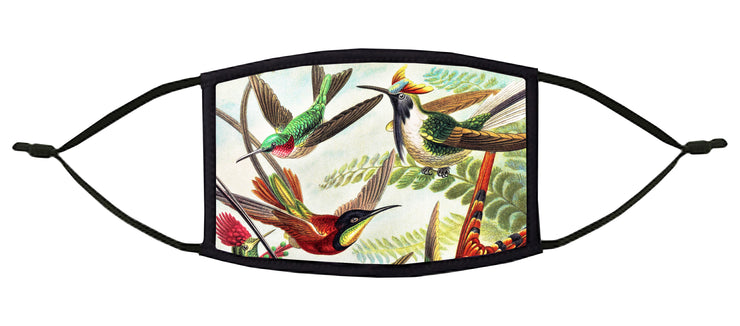 Hummingbirds Adjustable Face Mask