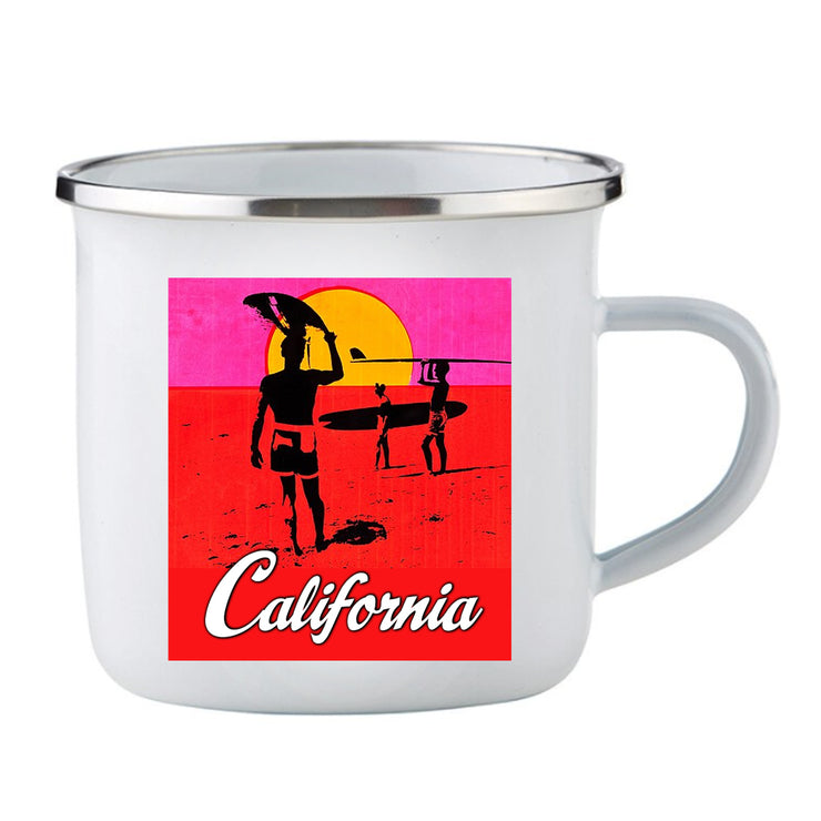 Endless California Summer Enamel Camping Cup