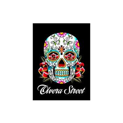 Bronze Baboon wholesale. We make custom magnets. "Eyes of Roses" Day of the Dead 2.5” x 3.5” Magnet