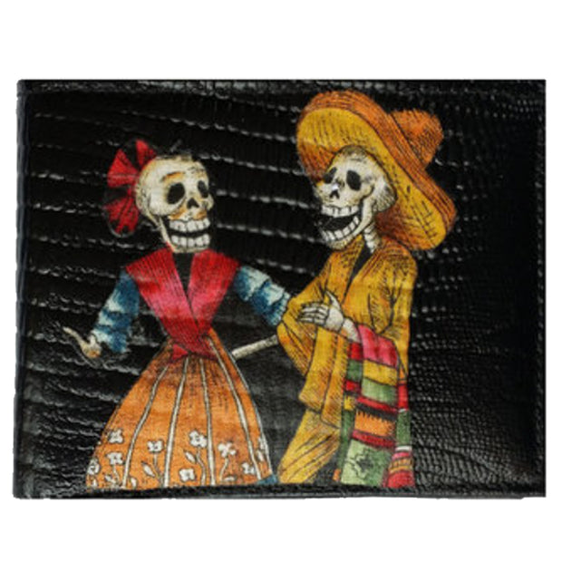 "Day of the Dead Fiesta" Leather Wallets