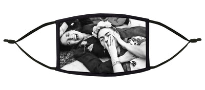 Frida Laughing Adjustable Face Mask