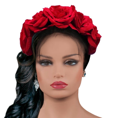 "Frida's Flowers Red Crown"