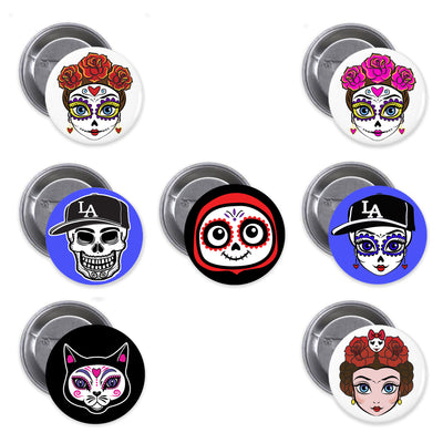 Bronze Baboon Wholesale Day of the Dead Buttons by Ginette Rondeau
