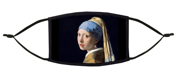 Girl with a Pearl Earring Adjustable Face Mask (Vermeer)