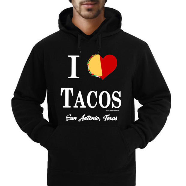 Wholesale by Bronze Baboon "I (love) Tacos San Antonio Texas " T-Shirt