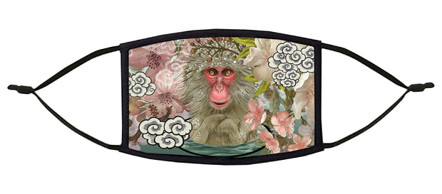 Japanese Macaques (Monkey) Adjustable Face Mask