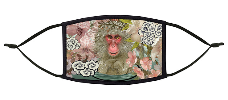 Japanese Macaques (Monkey) Adjustable Face Mask