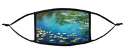 Water Lilies Adjustable Face Mask (Monet)