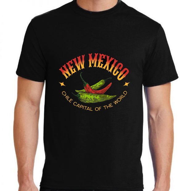 New Mexico Chile Capital World T-shirt Wholesale