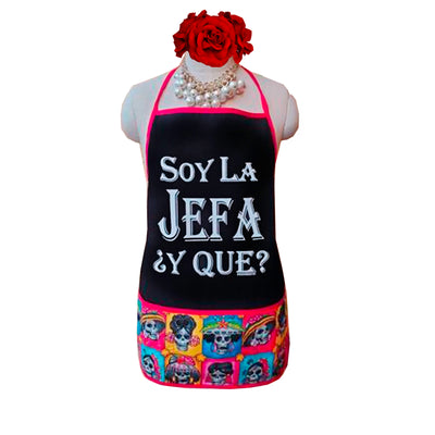 "La Jefa" (the Boss) Jocelyn Hybrid Apron