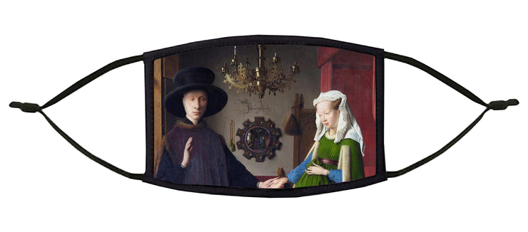 The Arnolfini Portrait Adjustable Face Mask (van Eyck)
