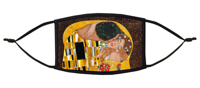 The Kiss Adjustable Face Mask (Klimt)