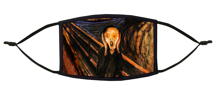 The Scream Adjustable Face Mask (Munch)